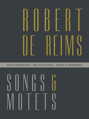 cover image of Robert de Reims